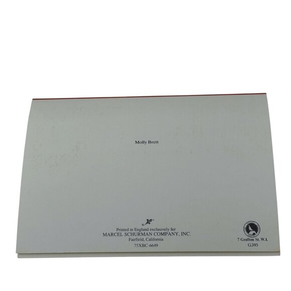 15 Christmas Cards Boxed Set Marcel Schurman Whimsical Rabbits by Molly Brett - Picture 6 of 7